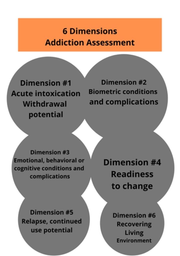 6 Dimensions Addiction Assessment