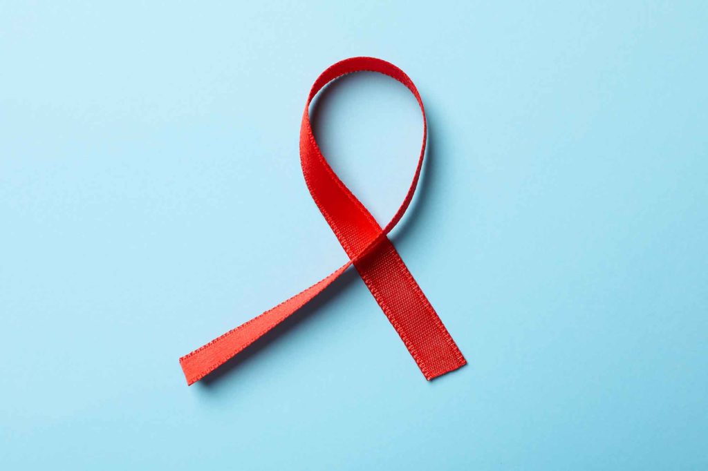 Red Addiction Awareness Ribbon